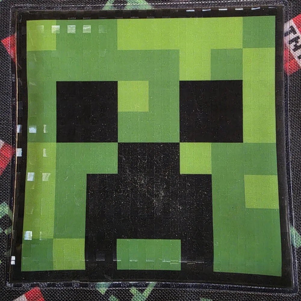NWOT Minecraft Creeper Kids Lunch Bag - Gamer Print